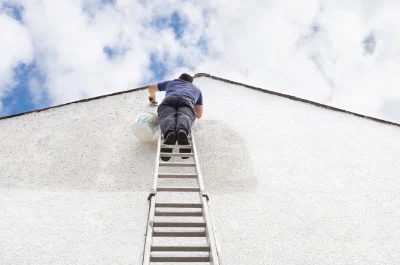 Peinture extérieure à Belleroche — façades et ravalement